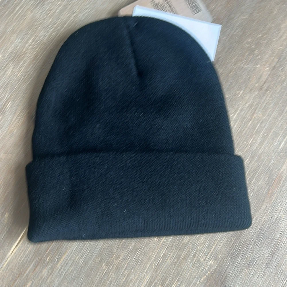 Carhartt Knit Watch Beanie Hat Black Unisex One Size NWT - Picture 4 of 7